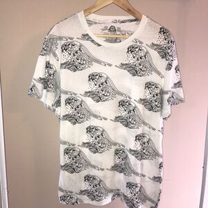 Men's American Rag Wave Print T-Shirt XX-Large
